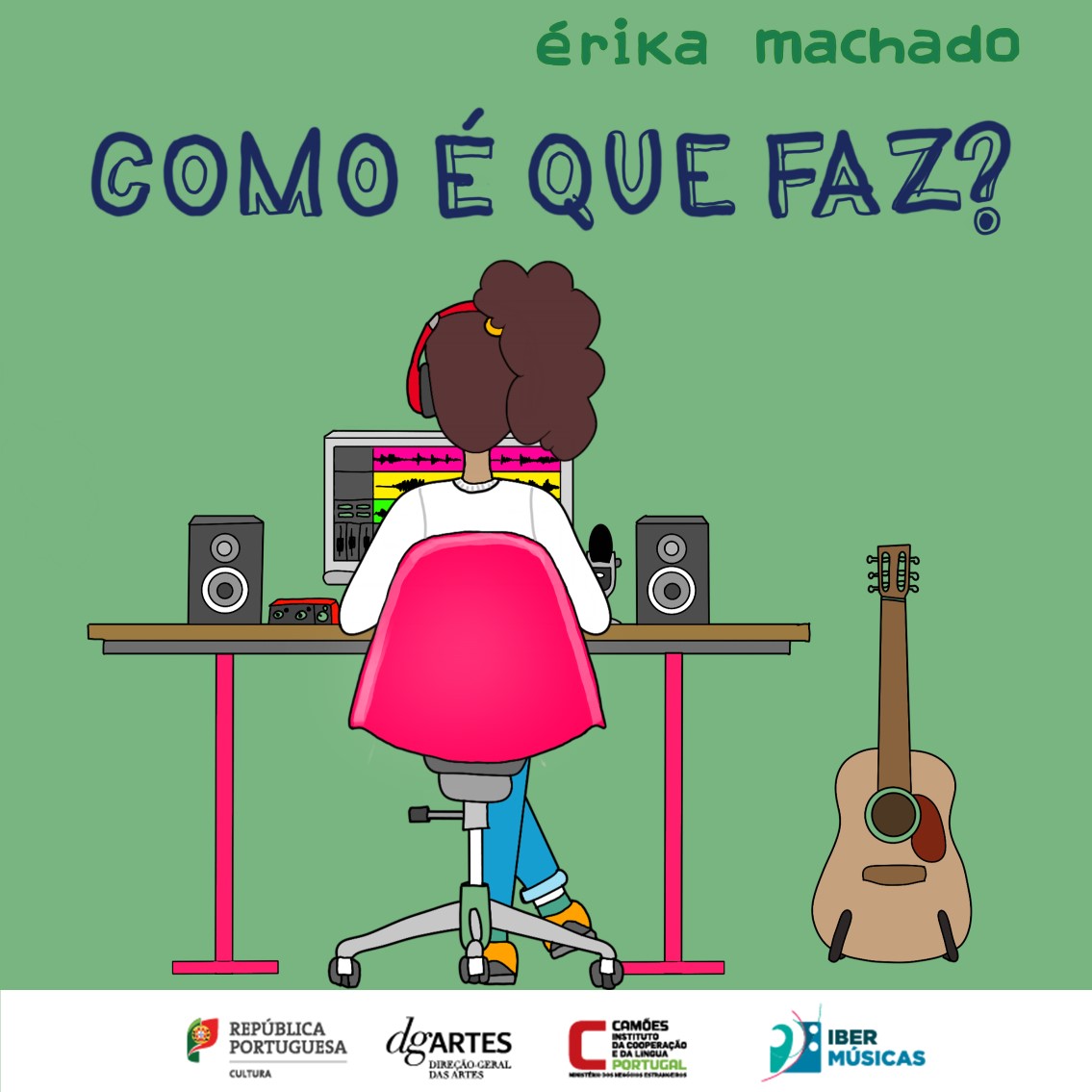 Desde sua morada em Portugal, a artista Érika Machado continua a compartilhar seu projeto Como é que faz?