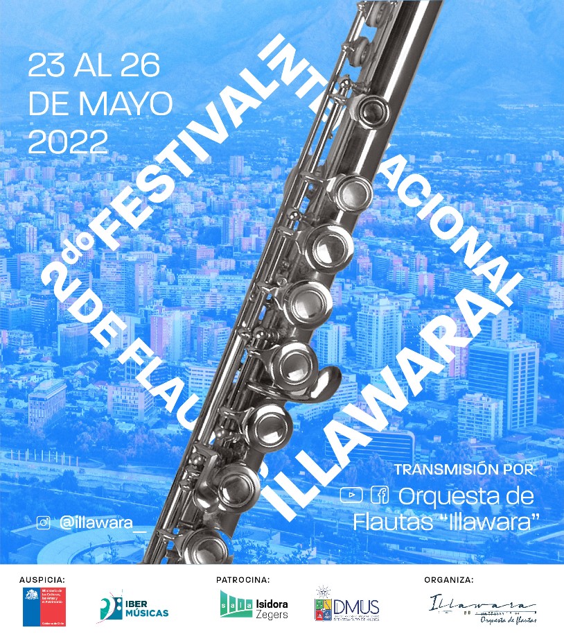 O Segundo Festival Internacional de Flauta Illawara 2022 começa no Chile