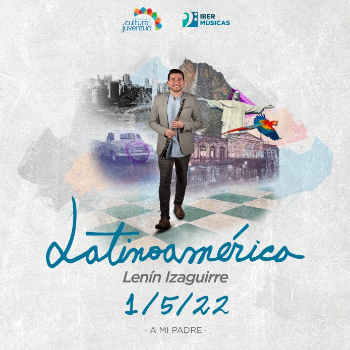 O grande clarinetista costa-riquenho Lenin Izaguirre Cedeño apresentou seu disco que exibe um amplo leque de sons latino-americanos