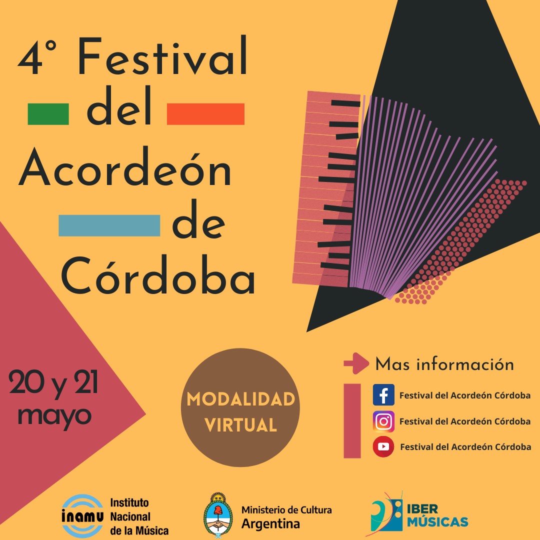 Chega a 4ª edição do Festival de Acordeão de Córdoba, Argentina