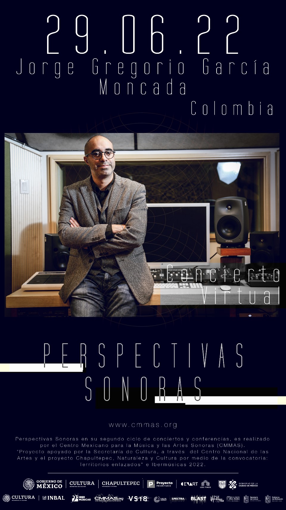 Do México, o CMMAS continua com os concertos da edição 2022 do Festival Perspectivas Sonoras