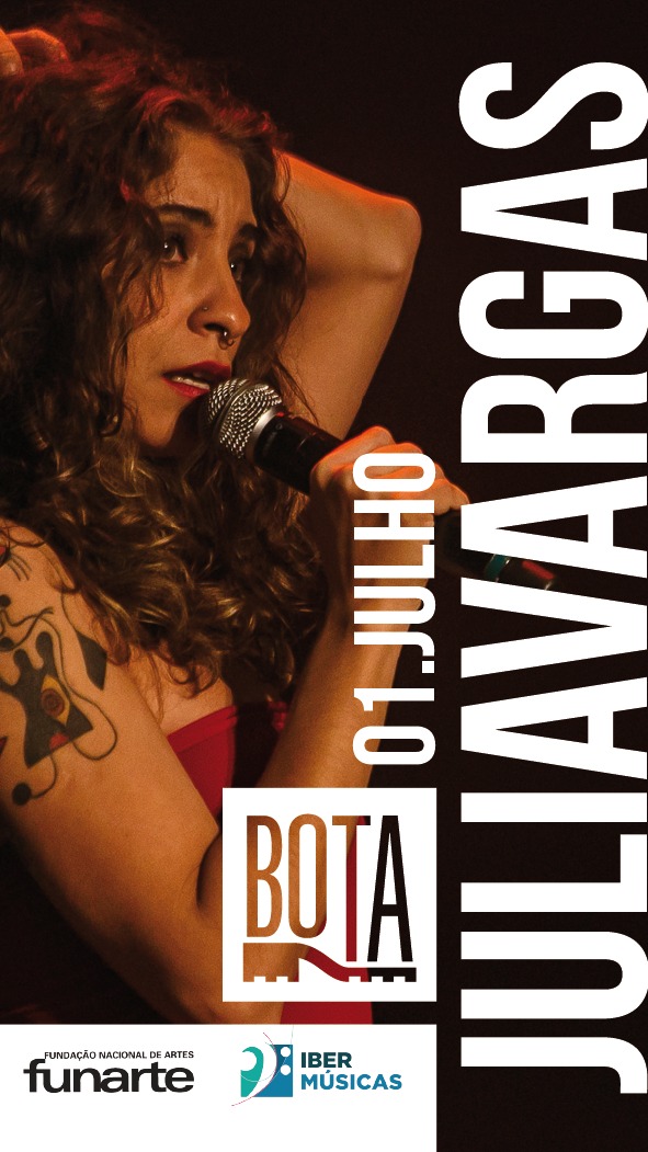 La cantante brasileña Julia Vargas realizará conciertos en Portugal en la ciudad de Lisboa