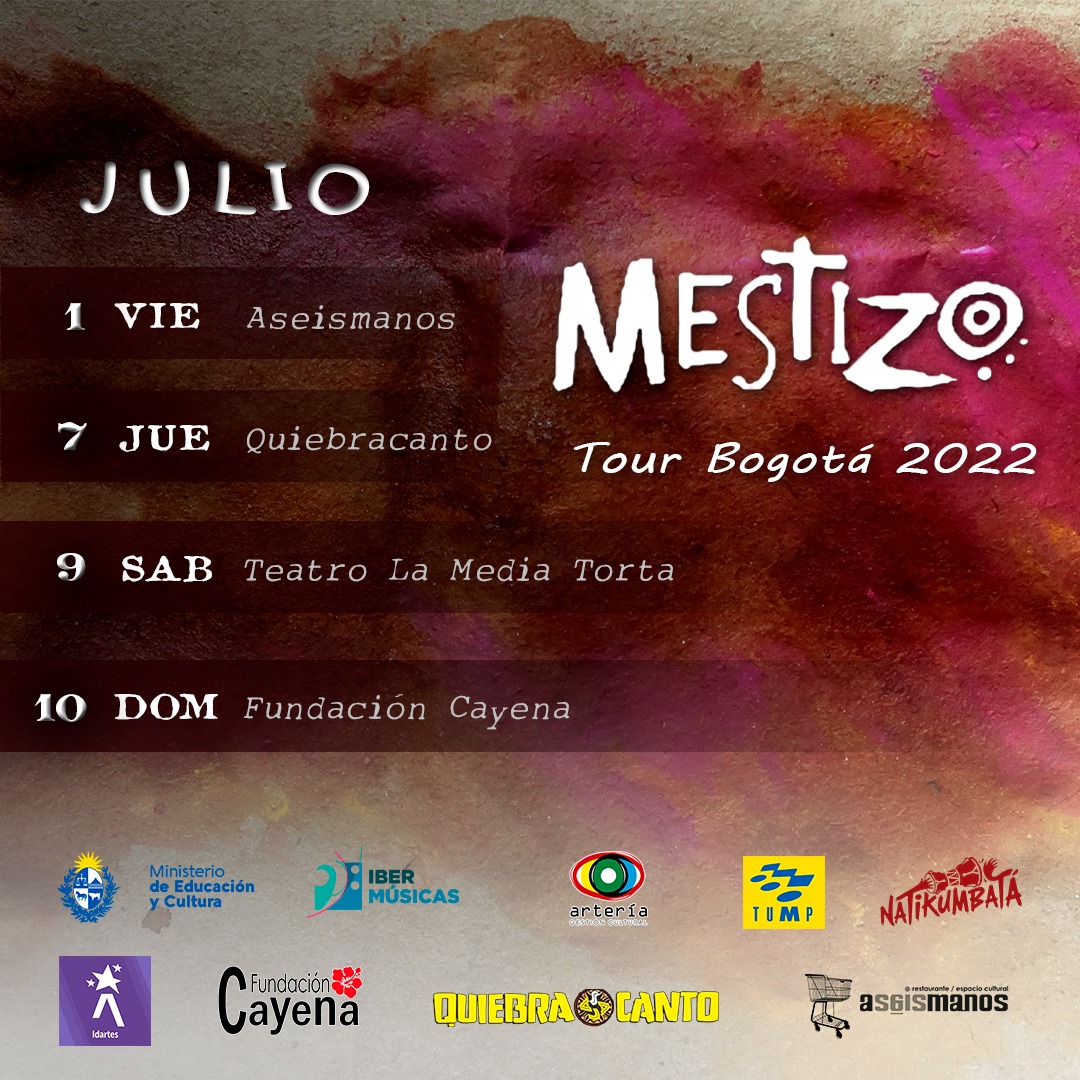 Do Uruguai Mestizo – Cantos e Ritmos da América Latina e Caribe chega com sua música à Colômbia