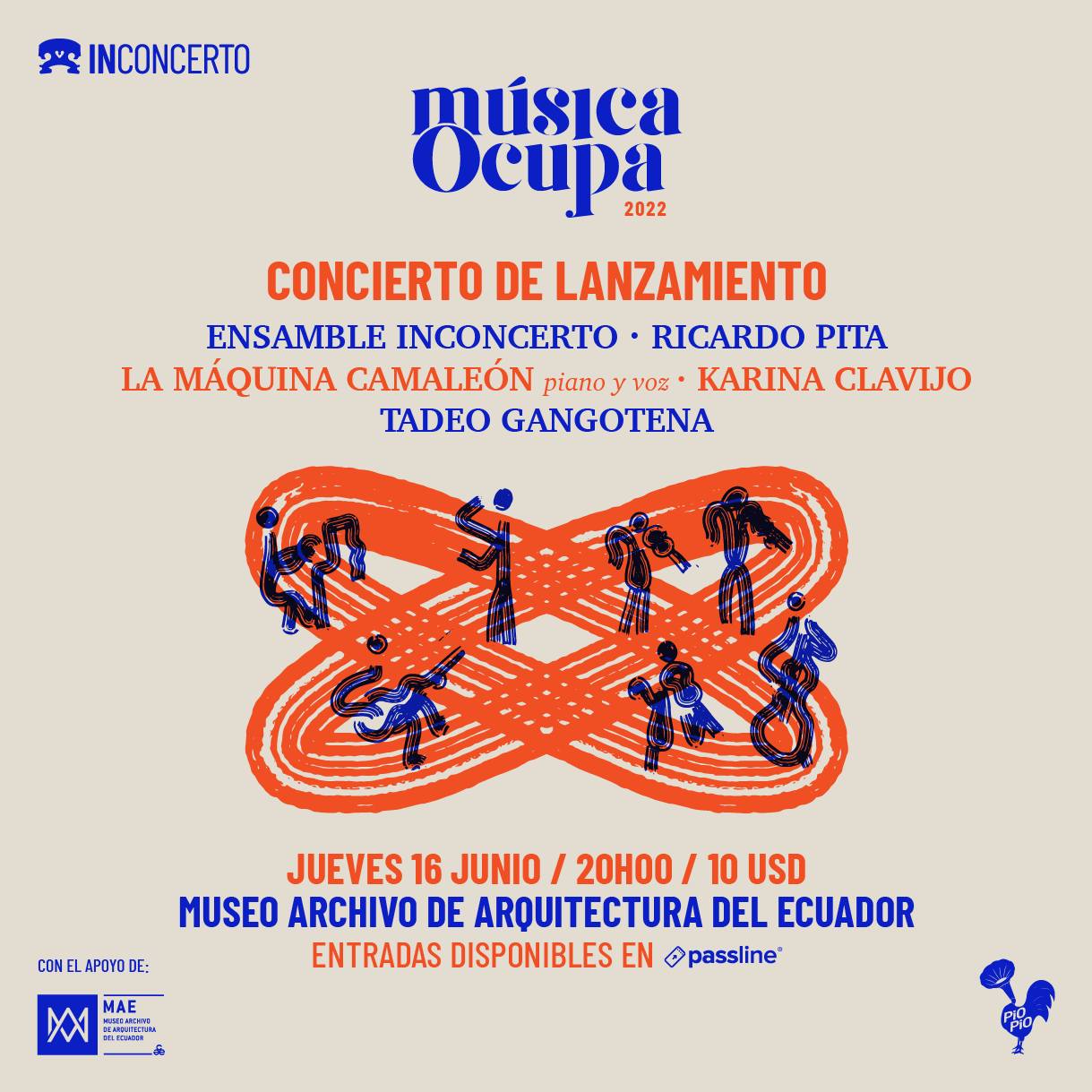 Chega uma nova edição de Música Ocupa, o Festival de Música Clássica em cenários incomuns do Equador