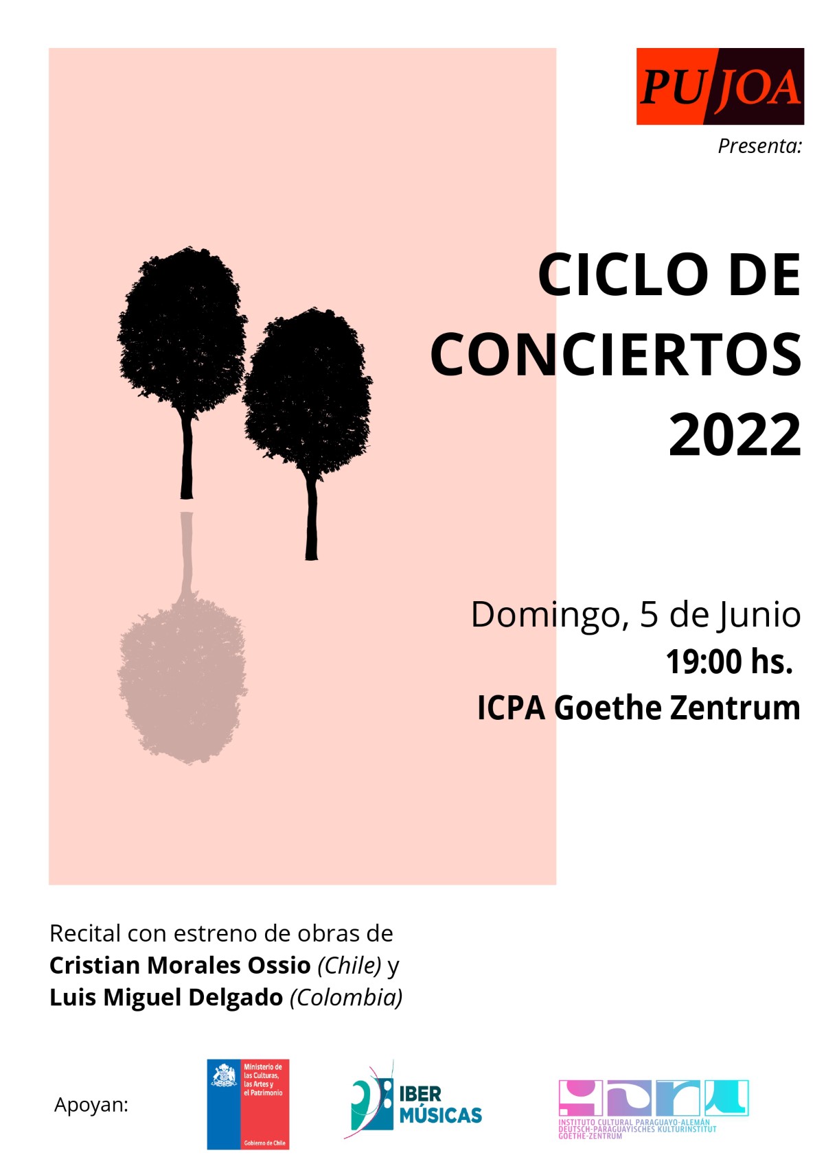 Pu Joa de Paraguay estreia a obra “Si oscura la vista”, do compositor chileno Cristian Morales Ossio, vencedor do concurso de Composição e Estréia de obra de Ibermúsicas