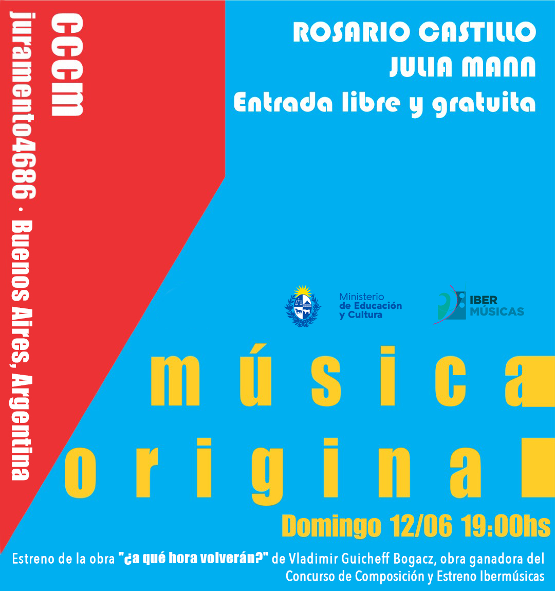 Estreia-se na Argentina a obra “¿a qué hora volverán?”  do compositor uruguaio Vladimir Guicheff Bogacz ganhador do Prêmio Ibermúsicas de Criação e Estréia de obra 2020