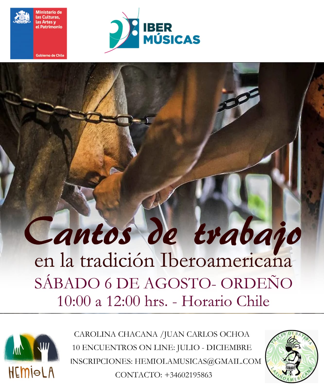 “Cantos de Trabajo”, um tributo musical aos ofícios humanos, chega do Chile