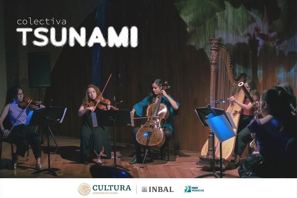 A rede de música feminina Colectiva Tsunami do México apresenta a sua primeira produção discográfica