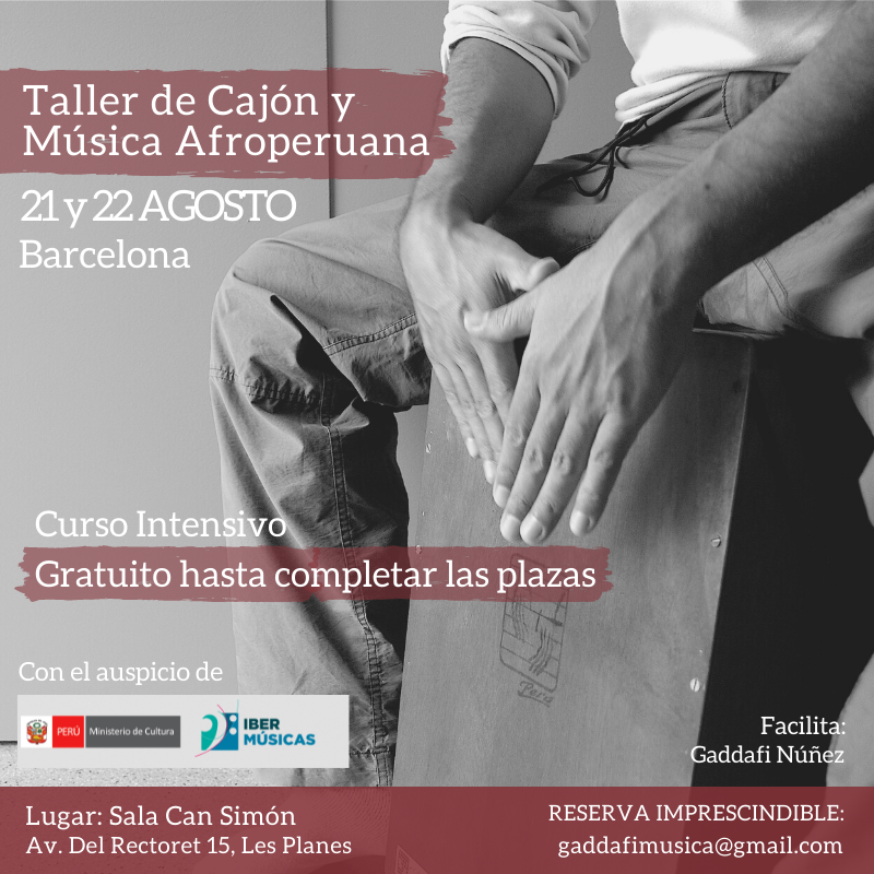 Taller de Cajón y Música Afroperuana