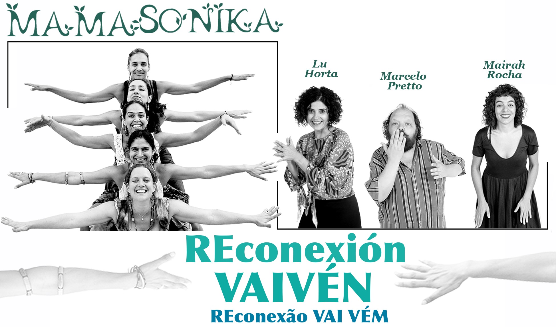 Mamasónikas do México apresenta a Reconexión Vaivén em colaboração com Barbatuques do Brasil