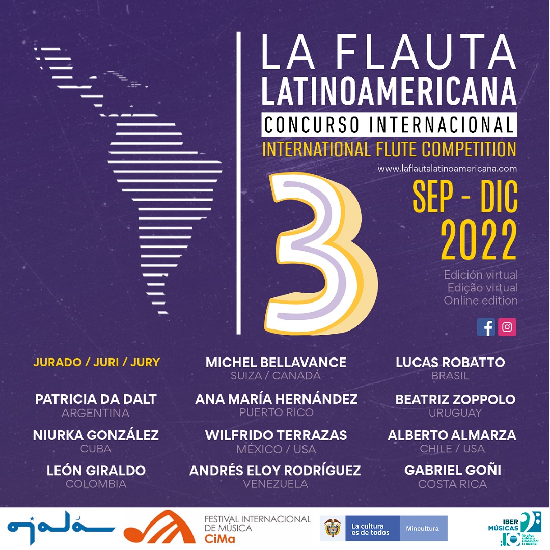 As inscrições estão abertas para a competição internacional La Flauta Latinoamericana