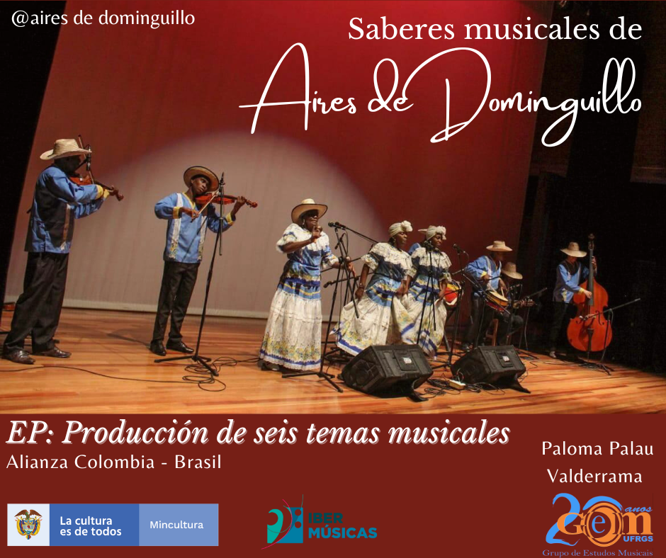 O projecto Saberes Musicais de Aires de Dominguillo, da Colômbia, lança o seu EP