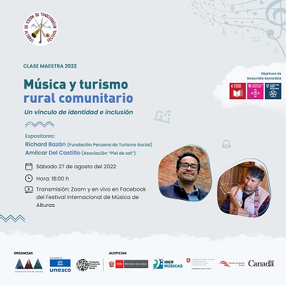 Uma nova aula está a chegar do Festival Internacional de Música das Terras Altas no Peru