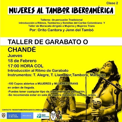 Orito Cantora y Jenn del Tambó