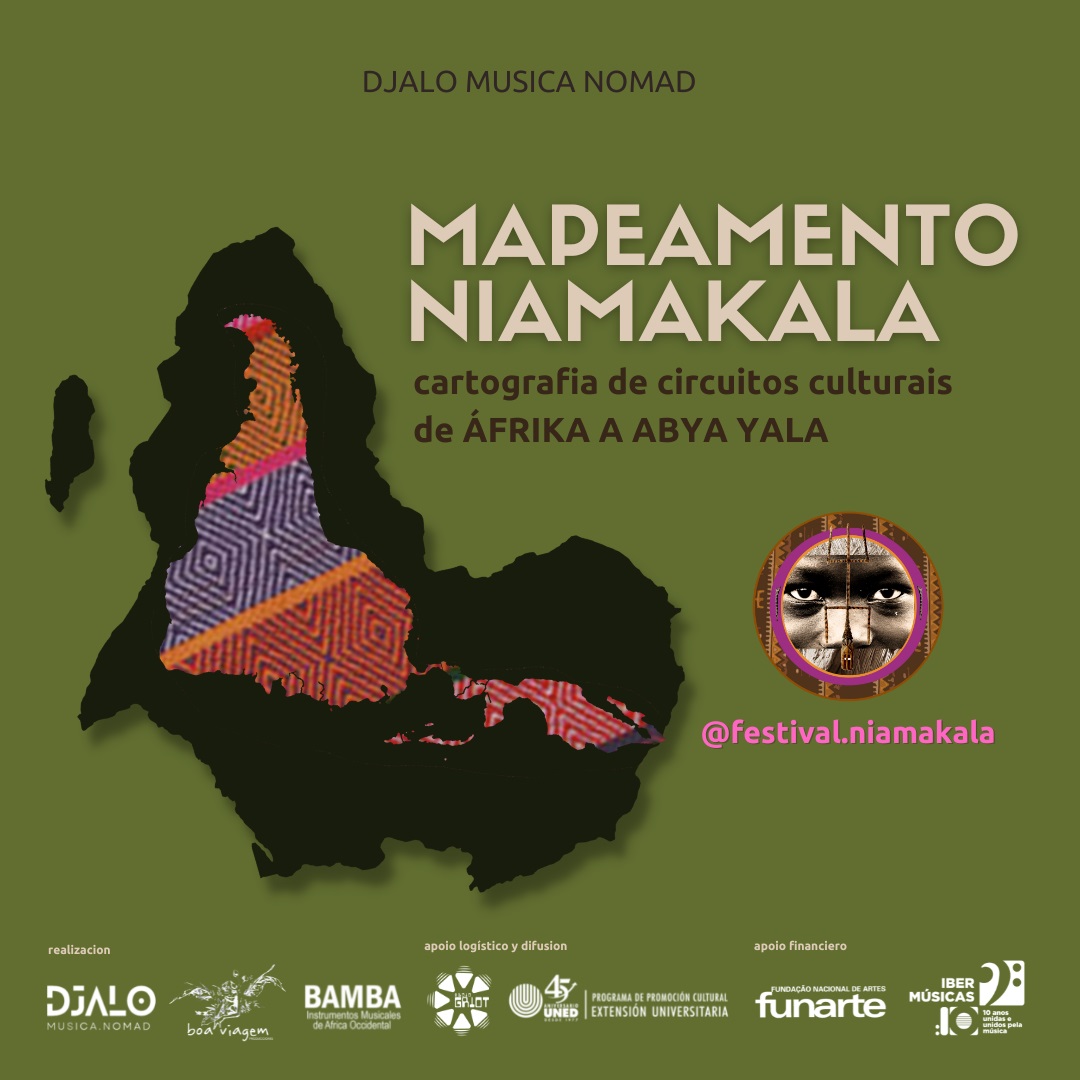 O Festival Niamakala do Brasil convida a fazer parte do mapeamento das iniciativas de arte e educação com referências africanas em Abya Yala