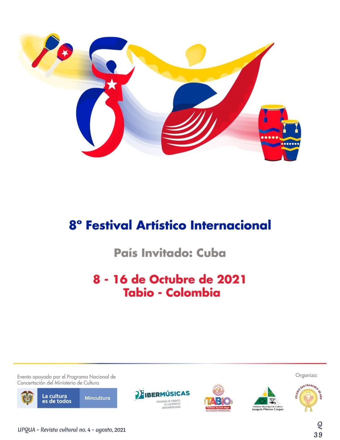8° Festival Artístico Internacional – Concierto Agrupación Latinoamerican
