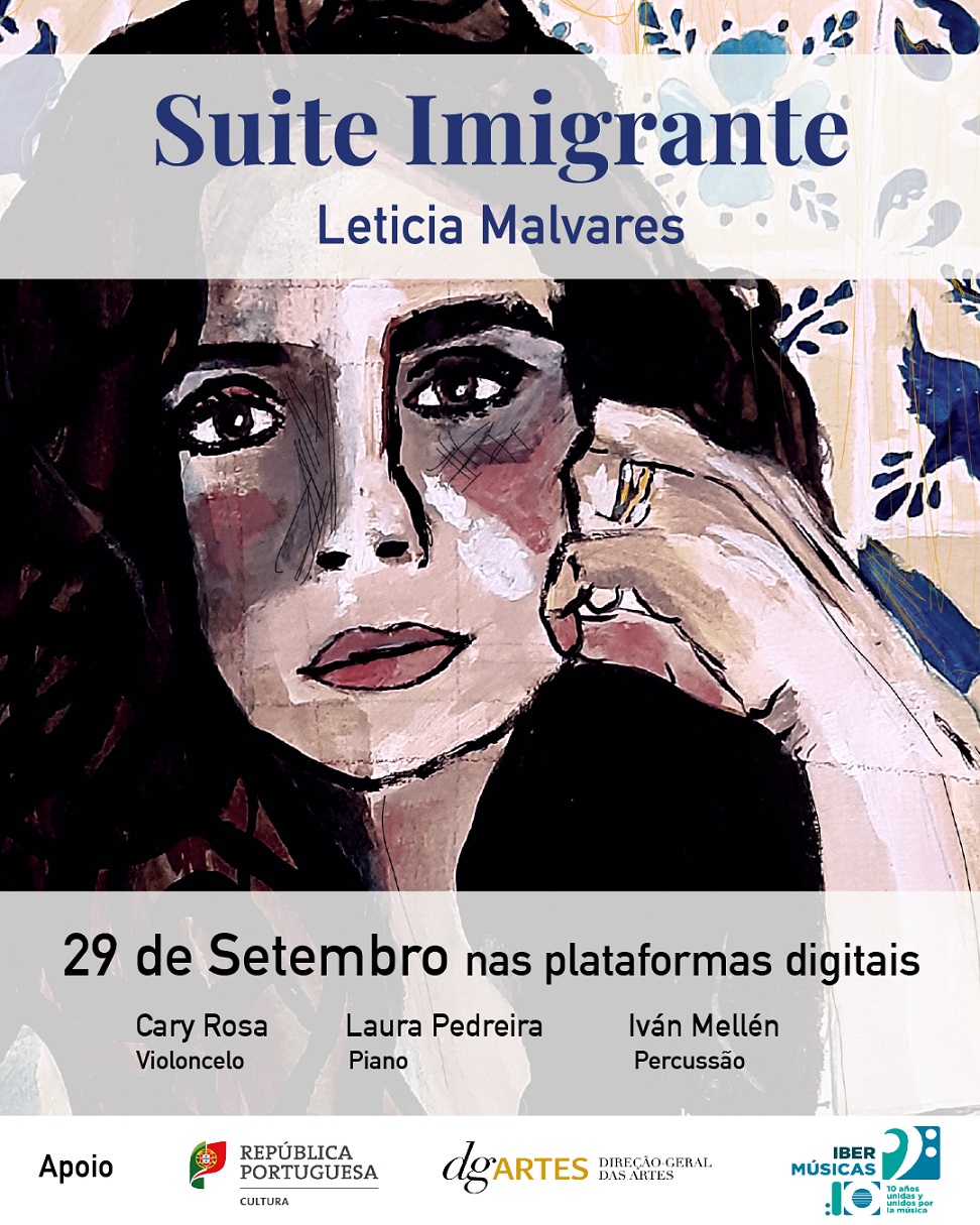 De Portugal, a flautista Letícia Malvares apresenta seu novo trabalho “Suite Inmigrante”
