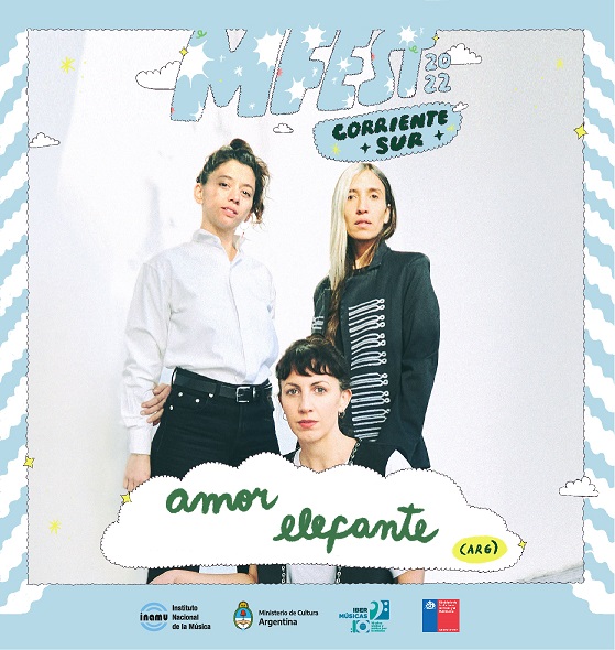 O grupo argentino Amor Elefante se apresentará no festival MFEST no Chile