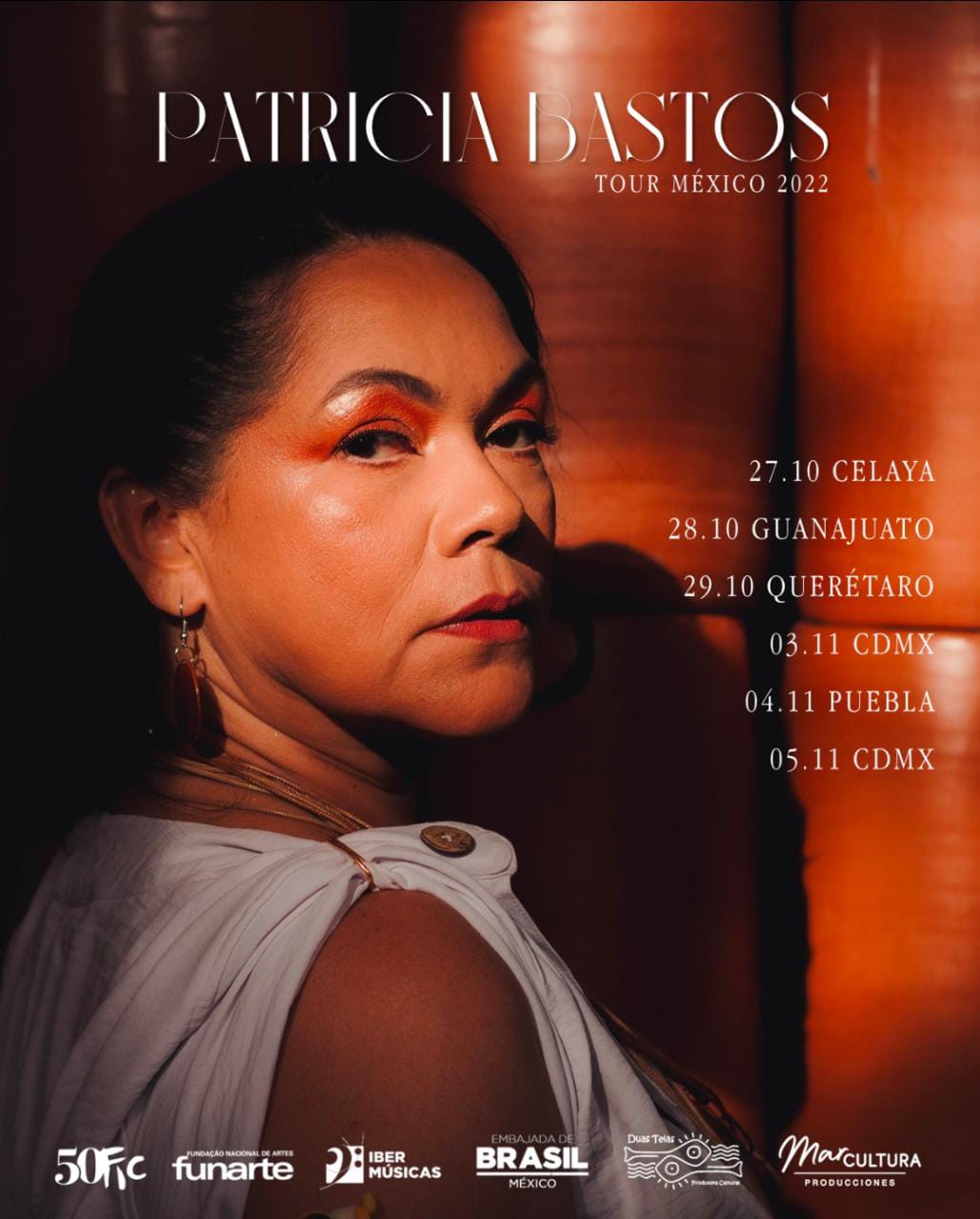 A partir da Amazônia brasileira, Patricia Bastos começa a sua primeira turnê por terras mexicanas