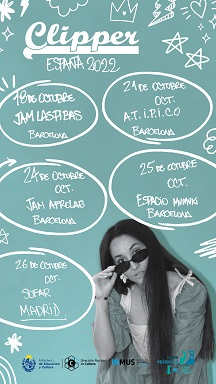 Clipper, a rapper uruguaia, leva sua proposta para a Espanha, atuando em palcos em Madri e Barcelona