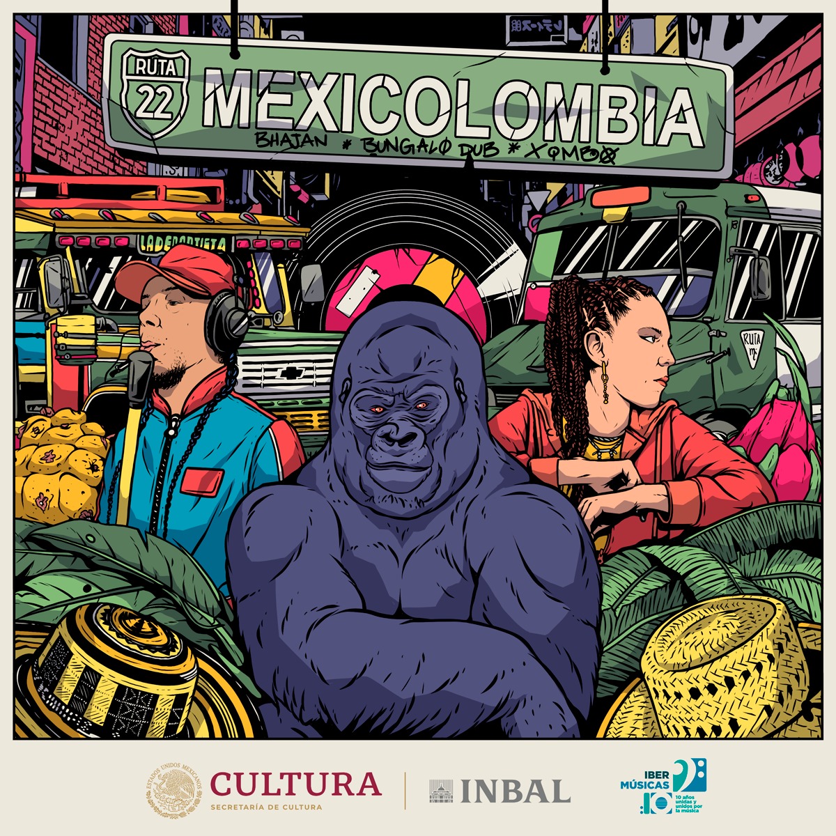 A rapper mexicana Ximbo apresenta “Rota Mexicolômbia”