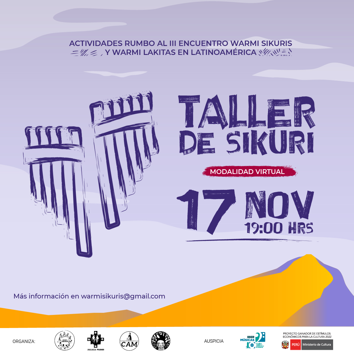 Encontro Warmi Sikuris e Warmi Lakitas na Latinoamérica