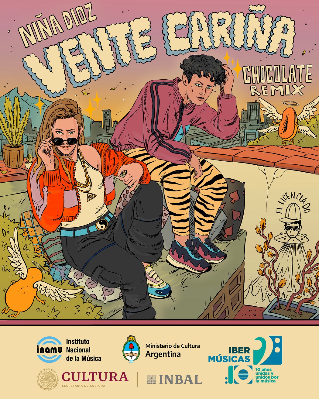 Chocolate Remix da Argentina e Niña Dioz do México apresentam seu novo EP “Vente Cariña”