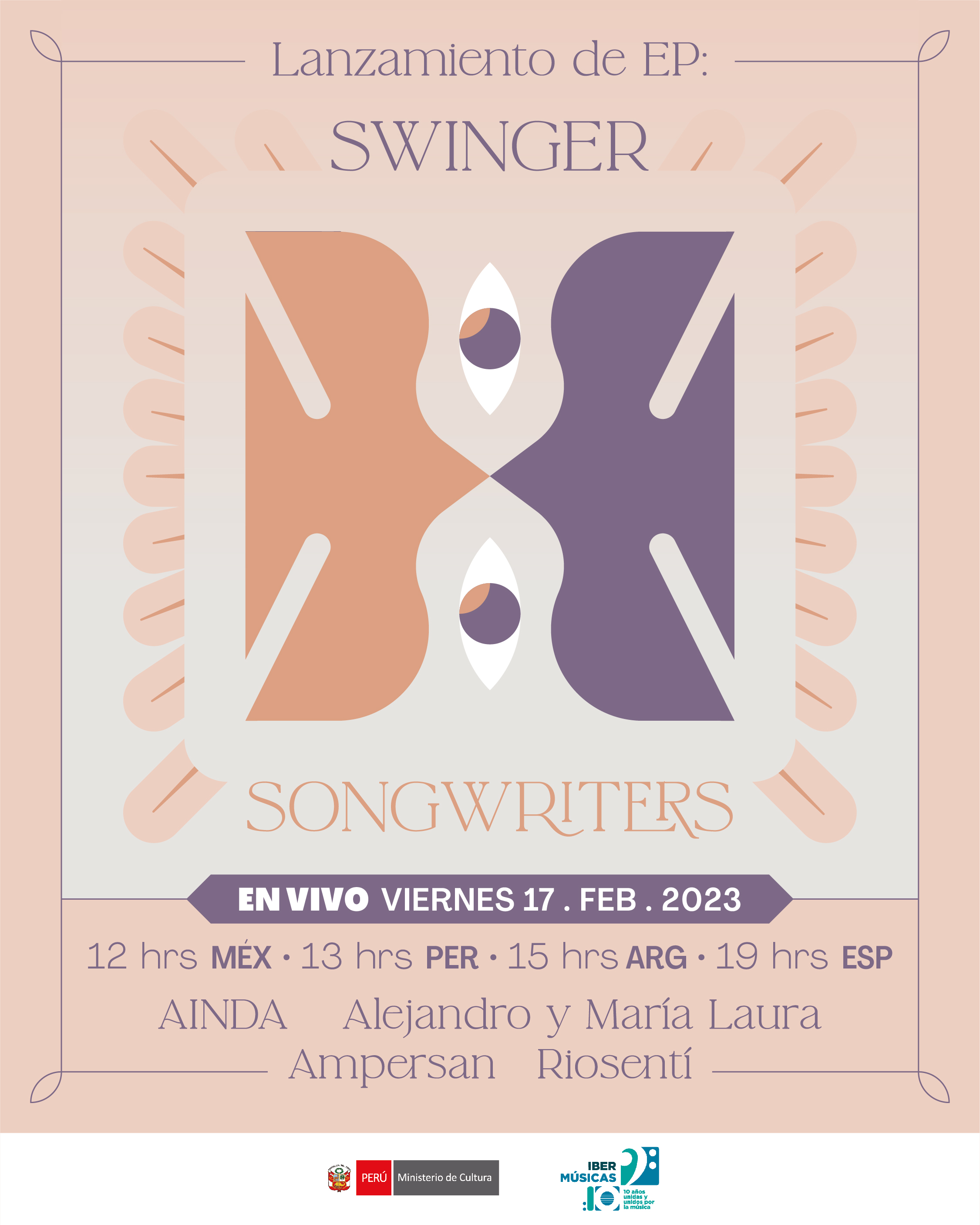 Chega o resultado de Swinger Songwriters, troca de parceiros musicais, criação e publicação de EP colaborativo