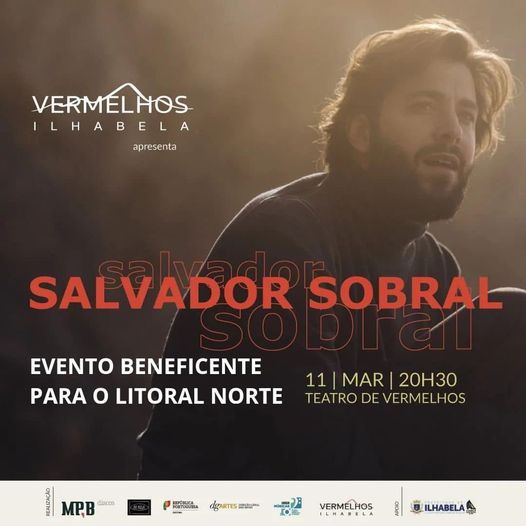 O artista português Salvador Sobral apresenta-se ao vivo pela primeira vez no Brasil