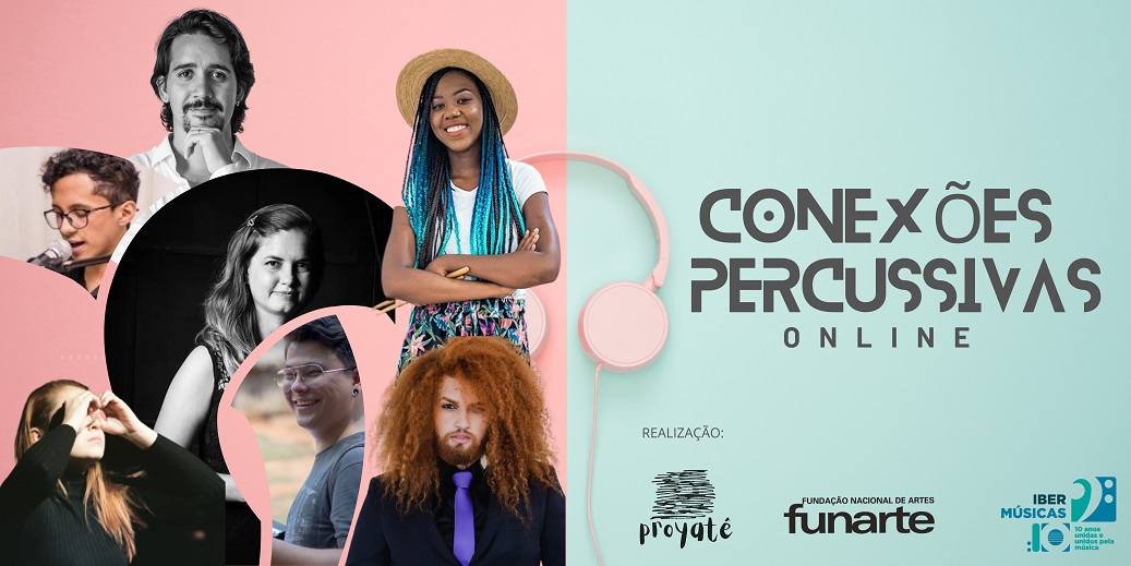 Com oficina, aula mestra e palestra chega Conexões Percussivas