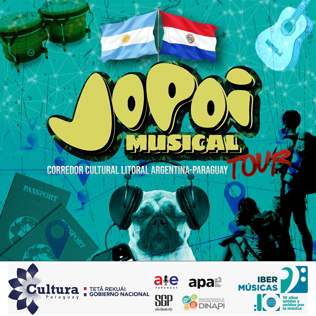 Jopoi Musical presenta el video blog “Tour Corredor Cultural Litoral Argentino – Paraguay”