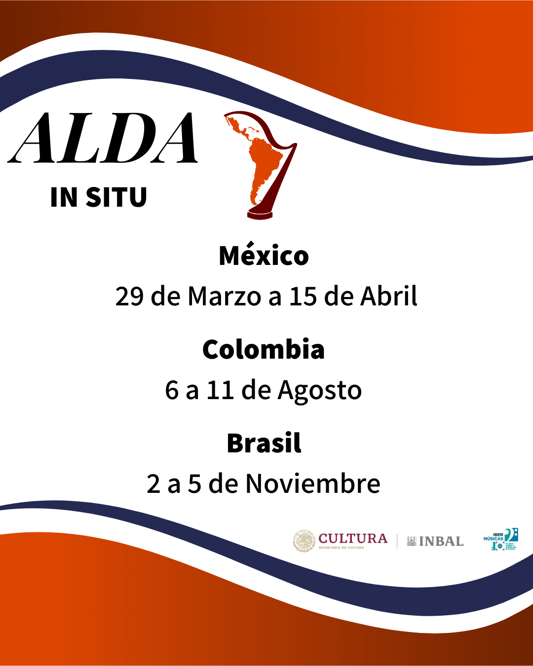 Começam as atividades de 2023 do Projeto ALDA in Situ da Associação Latinoamericana de arpas
