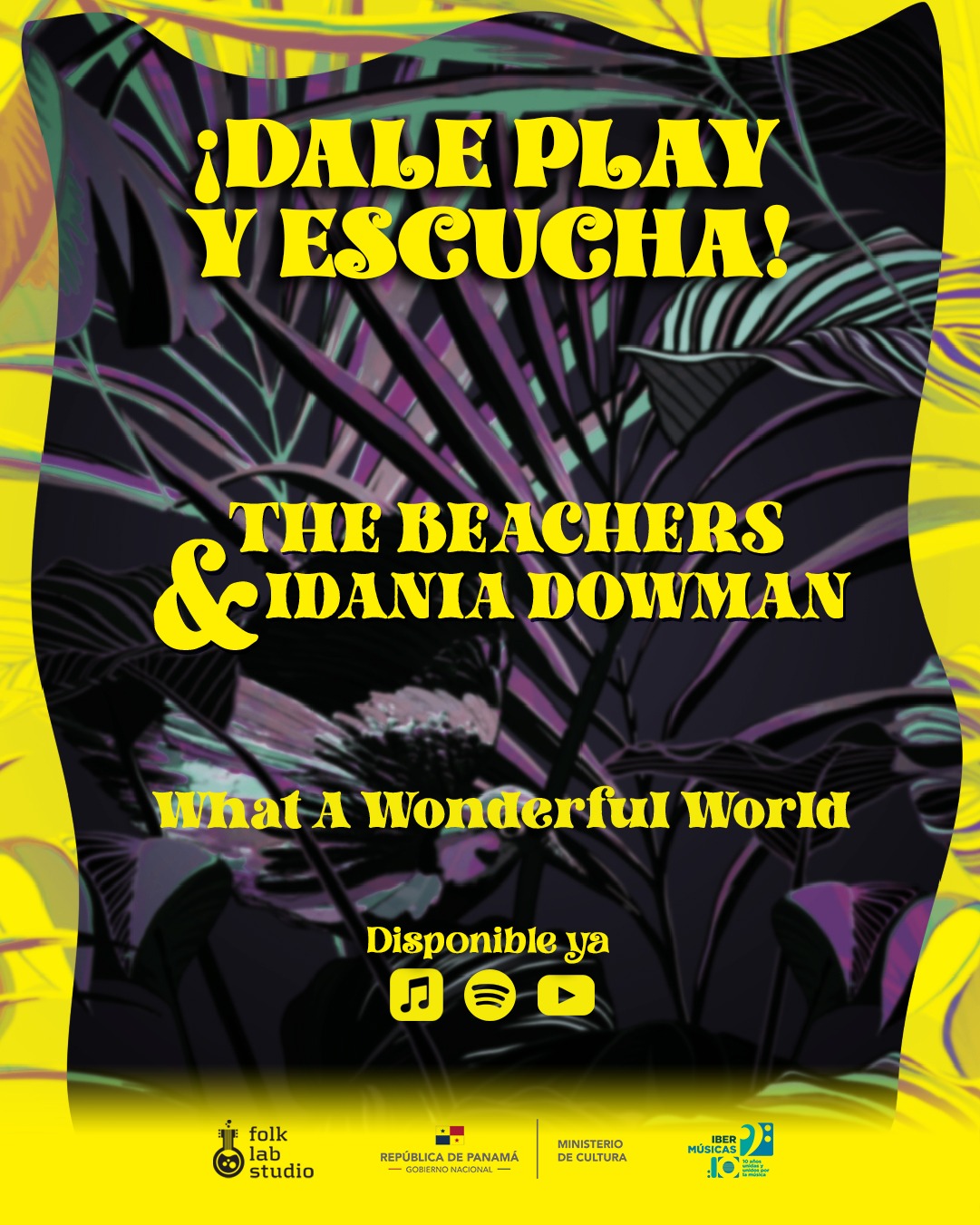 Em parceria entre Panamá e Brasil, o Projeto Afrolab lança single com The Beachers e Idania Dowman