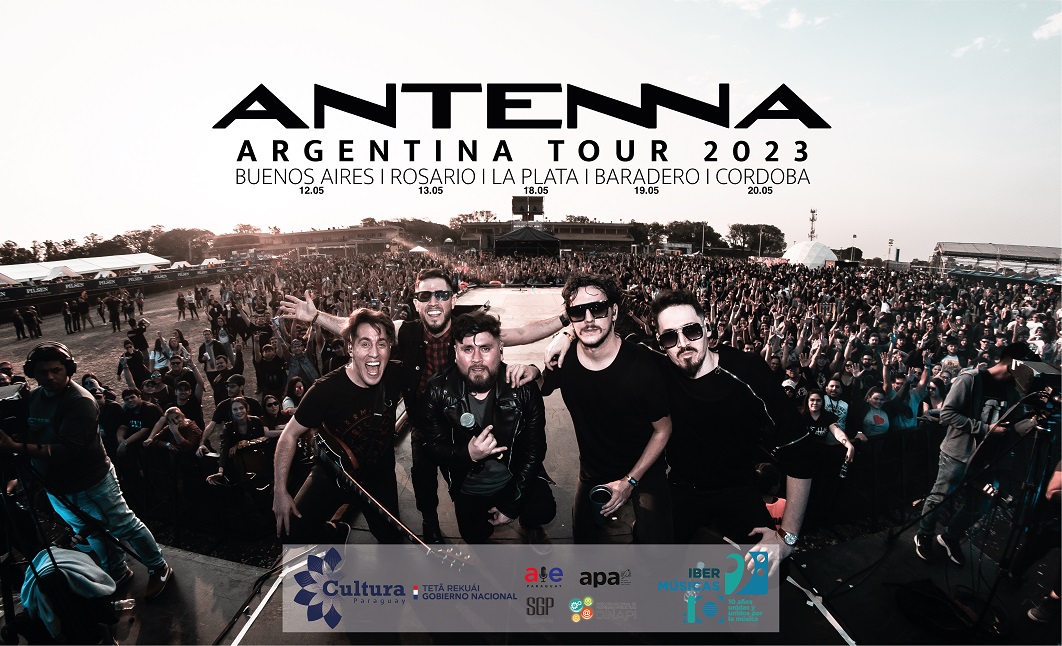 O grupo paraguaio Antenna fará vários shows na Argentina