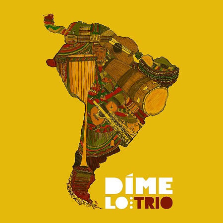 O trio Dímelo da brasileira Aline Gonçalves, o peruano Sergio Valdeos y o chileno Luis Barrueto apresentam seu novo trabalho