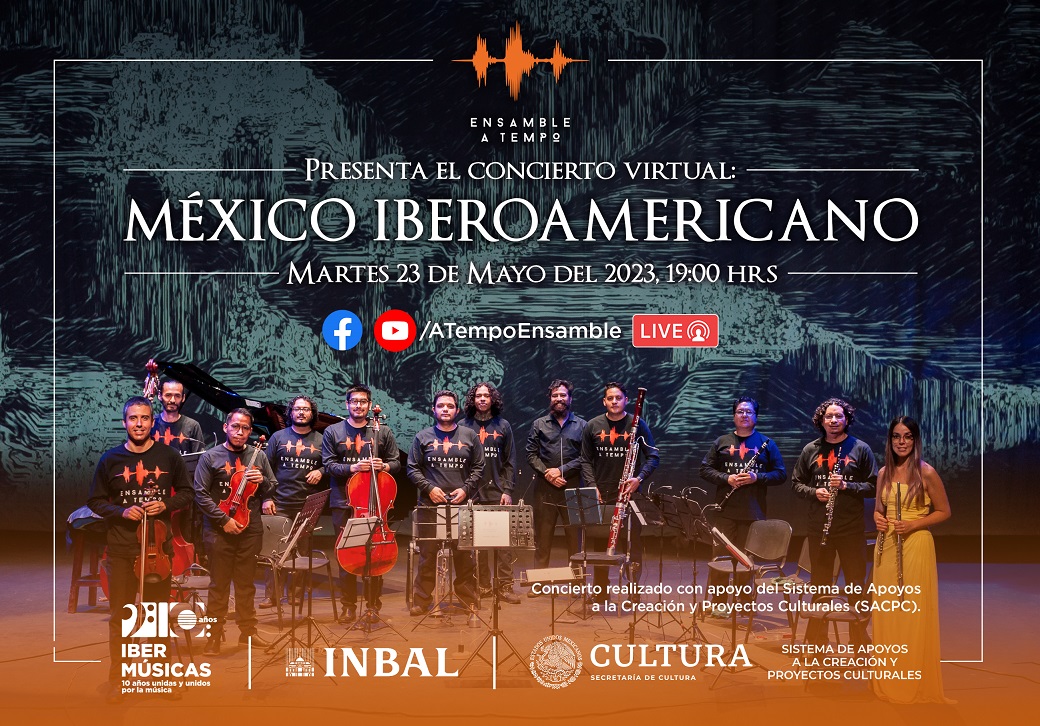 O Ensamble A Tempo apresenta seu concerto virtual “México Iberoamericano”