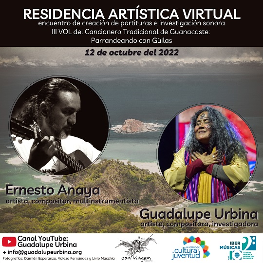 Residencia artística para la investigación sonora y transcripción a partituras del repertorio infantil PARRANDEANDO CON GÜILAS