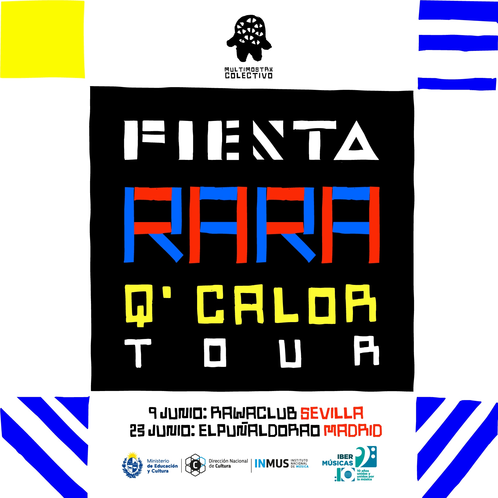 Fiesta Rara, do Uruguai, leva a sua Q’Calor Tour a Espanha, propondo a festa como uma ação política, consciente e activa