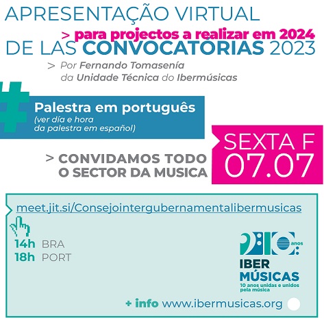 O Programa Ibermúsicas convida a um encontro aberto com a sua Unidade Técnica