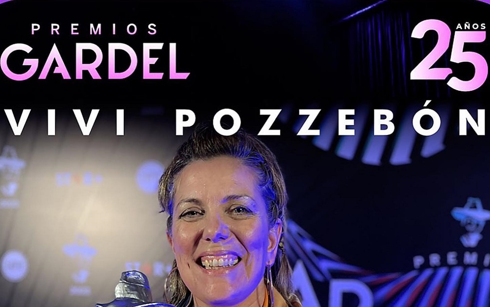 O álbum “Tamboreras por el mundo, vol. 1” de Vivi Pozzebón foi o vencedor dos Prémios Gardel na Argentina