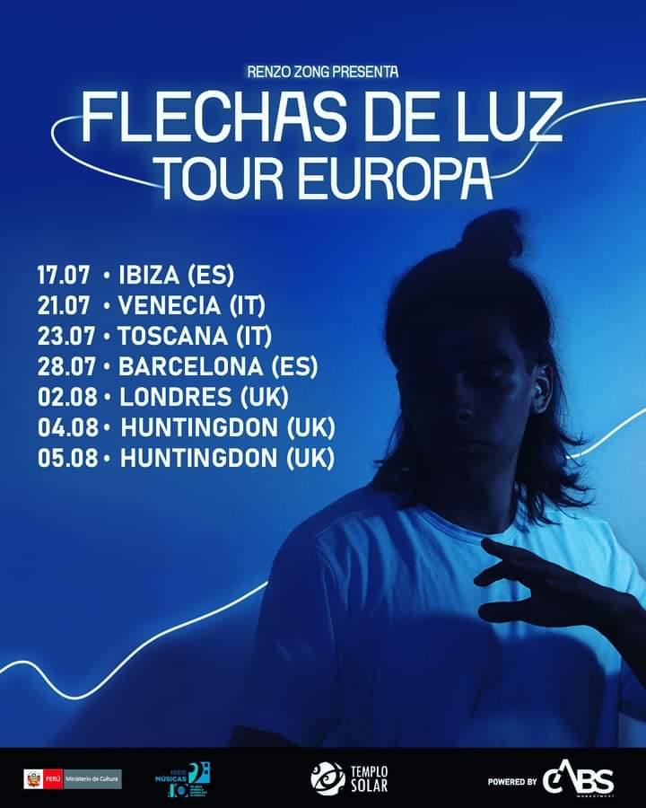 O artista peruano Renzo Zong vai fazer uma turnê por vários locais europeus