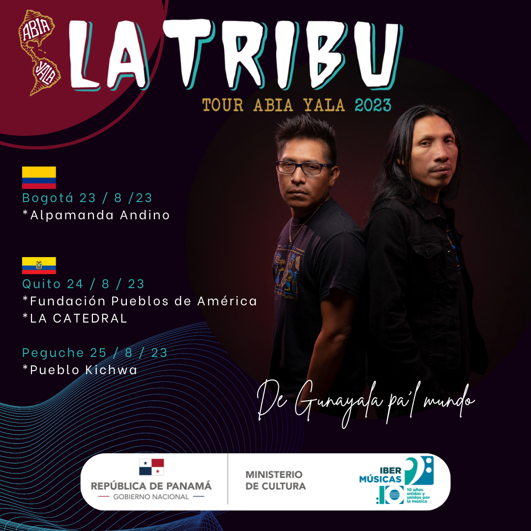 Banda La Tribu do Panamá actua na Colômbia e no Equador