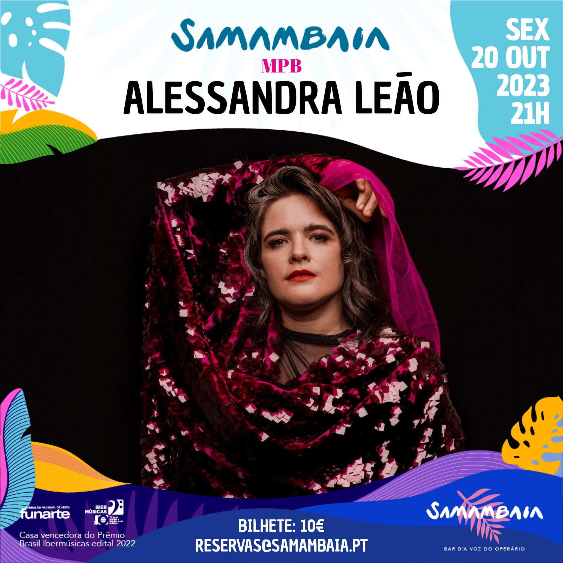 Samambaia, a casa de shows de Lisboa dedicada à música do Brasil, anuncia seu programa para o mês de outubro