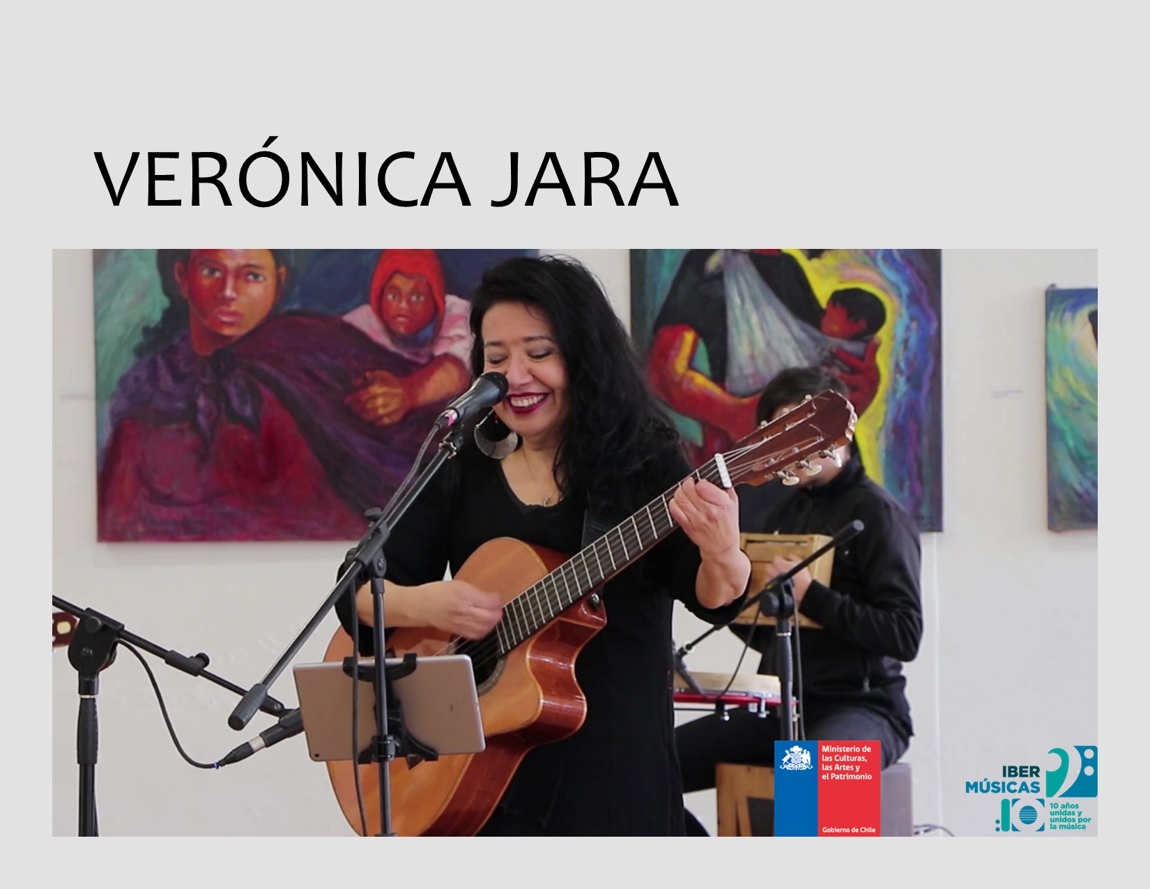 A artista chilena Verónica Jara actuará em duas cidades argentinas