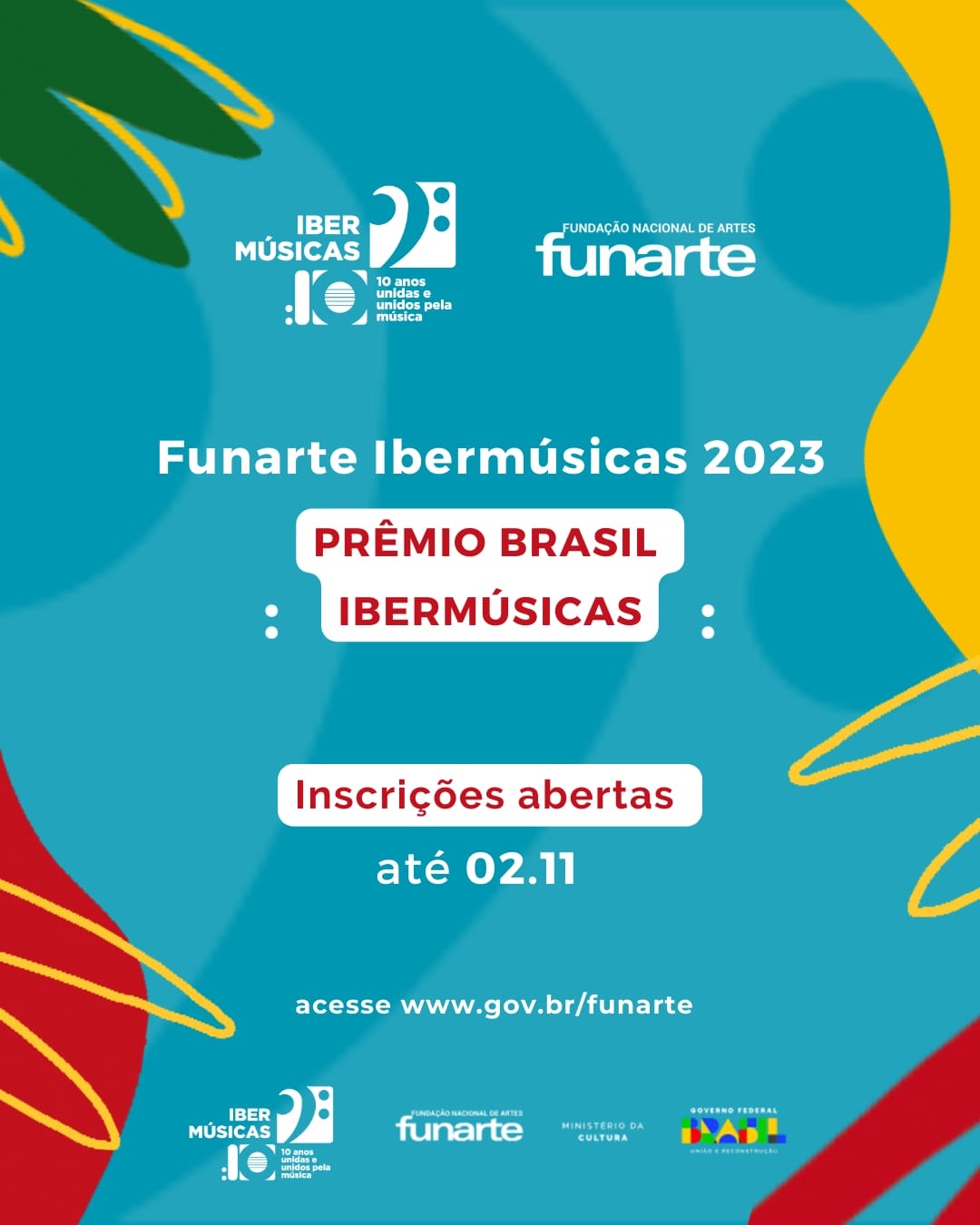 A data de encerramento do Prêmio Ibermúsicas Brasil foi prorrogada até 2 de novembro