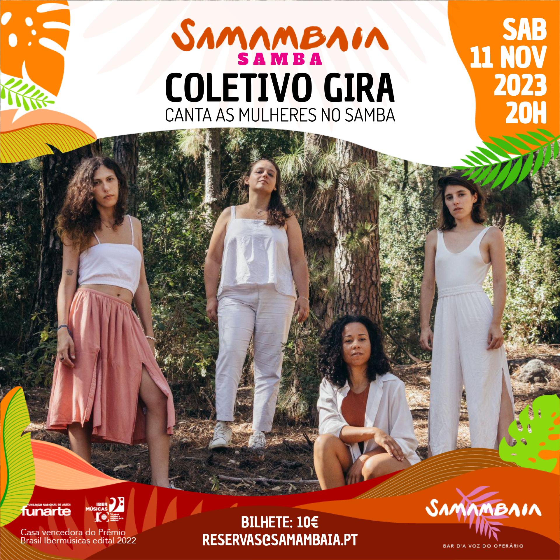 Samambaia, a casa de shows de Lisboa dedicada à música do Brasil, anuncia seu programa para o mês de novembro