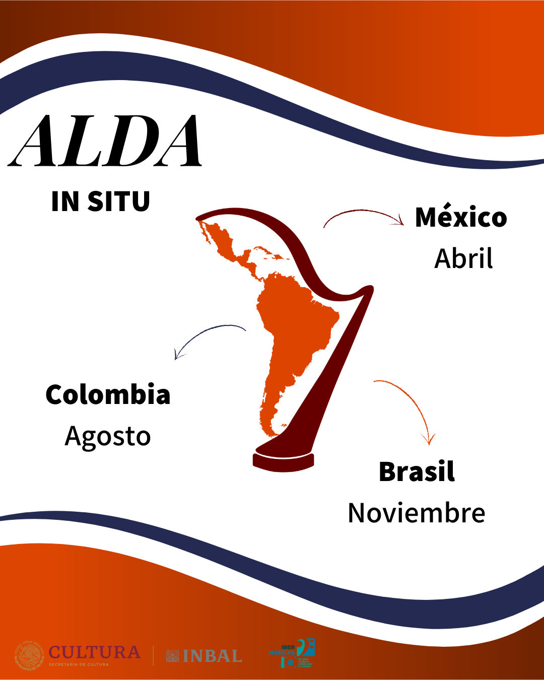 A Associação Latino-Americana de Harpa (ALDA) anuncia seu encontro na Paraíba, Brasil