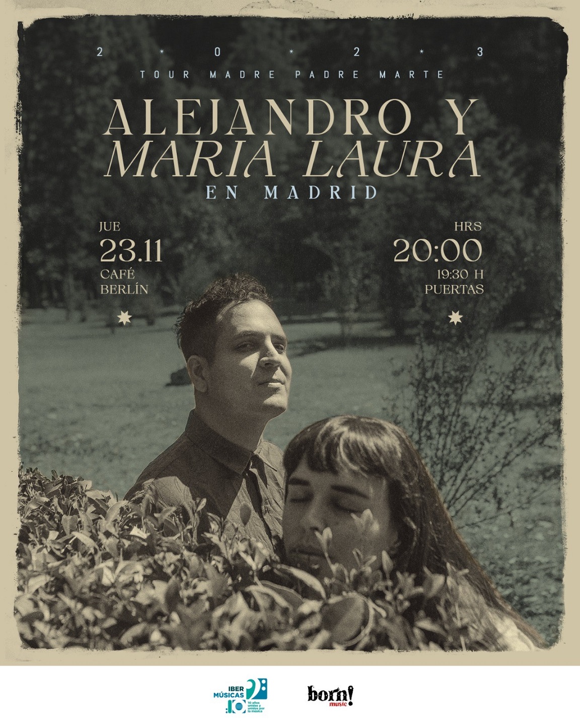 A dupla peruana Alejandro y María Laura continua a sua digressão Madre Padre Marte em várias cidades europeias