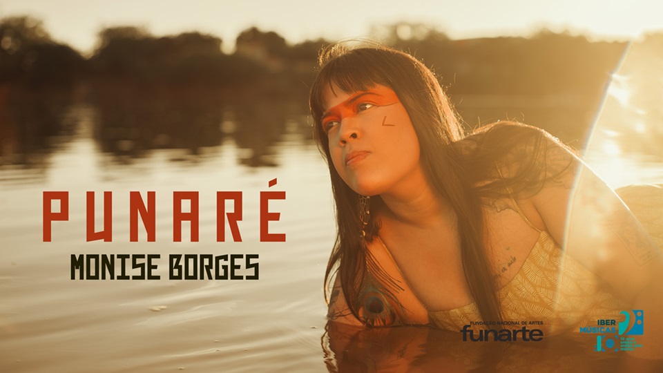 A cantora e compositora brasileira Monise Borges apresenta seu álbum “Punaré” na Aldeia Ukair em Teresina, estado do Piauí