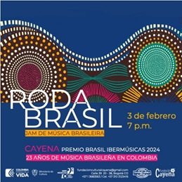 A Fundação Cultural Cayena da Colômbia, vencedora do prêmio especial Ibermúsicas/Brasil, inicia sua programação para 2024